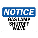 Gas Lamp Shutoff Valve