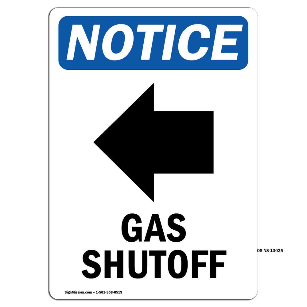 Gas Shutoff [Left Arrow]