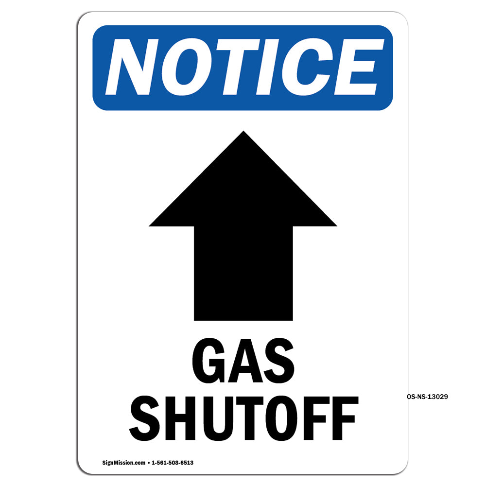 Gas Shutoff [Up Arrow]
