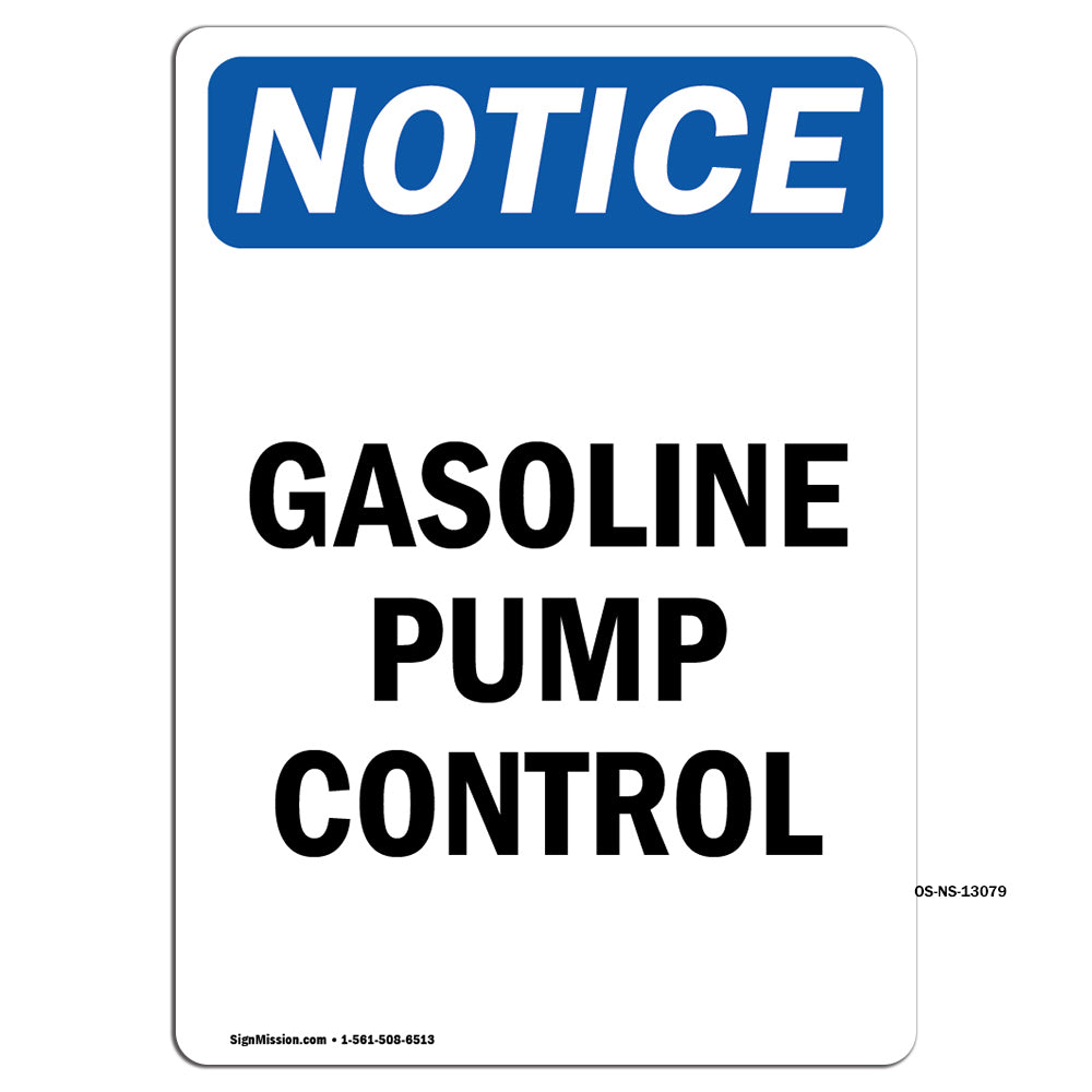 Gasoline Pump Control