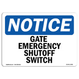 Gate Emergency Shutoff Switch