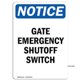 Gate Emergency Shutoff Switch