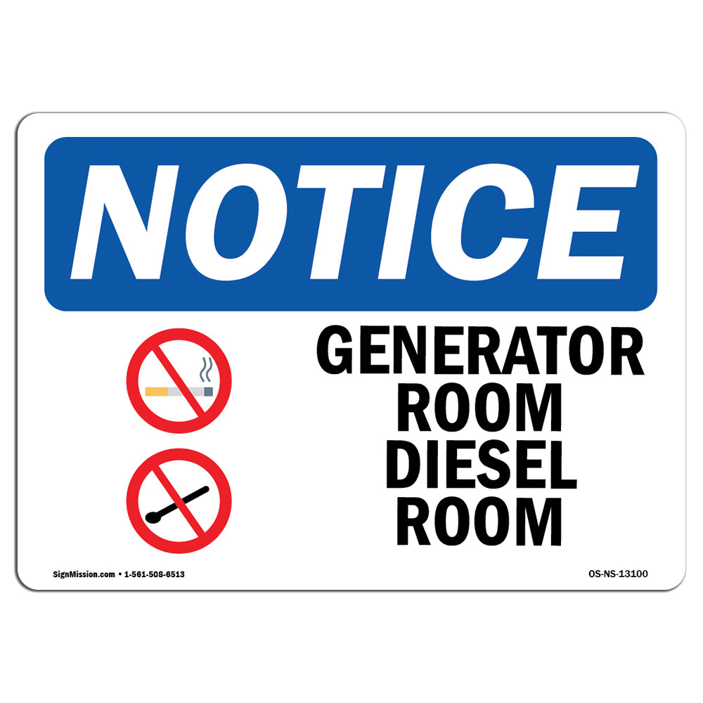Generator Room Diesel Fuel