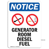 Generator Room Diesel Fuel