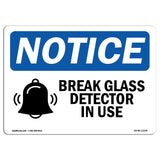 Glass Break Detector In Use