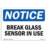 Glass Break Sensor In Use