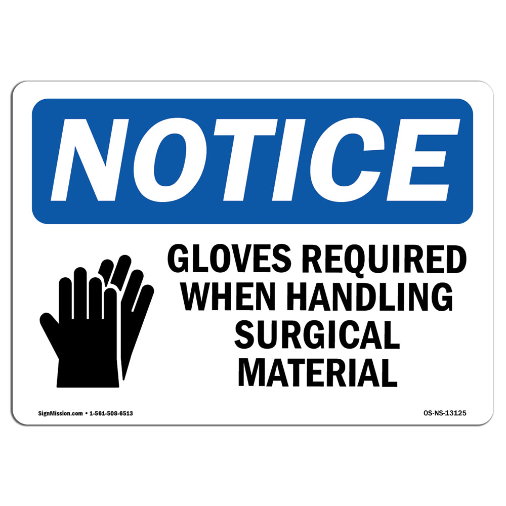 Gloves Required When Handling