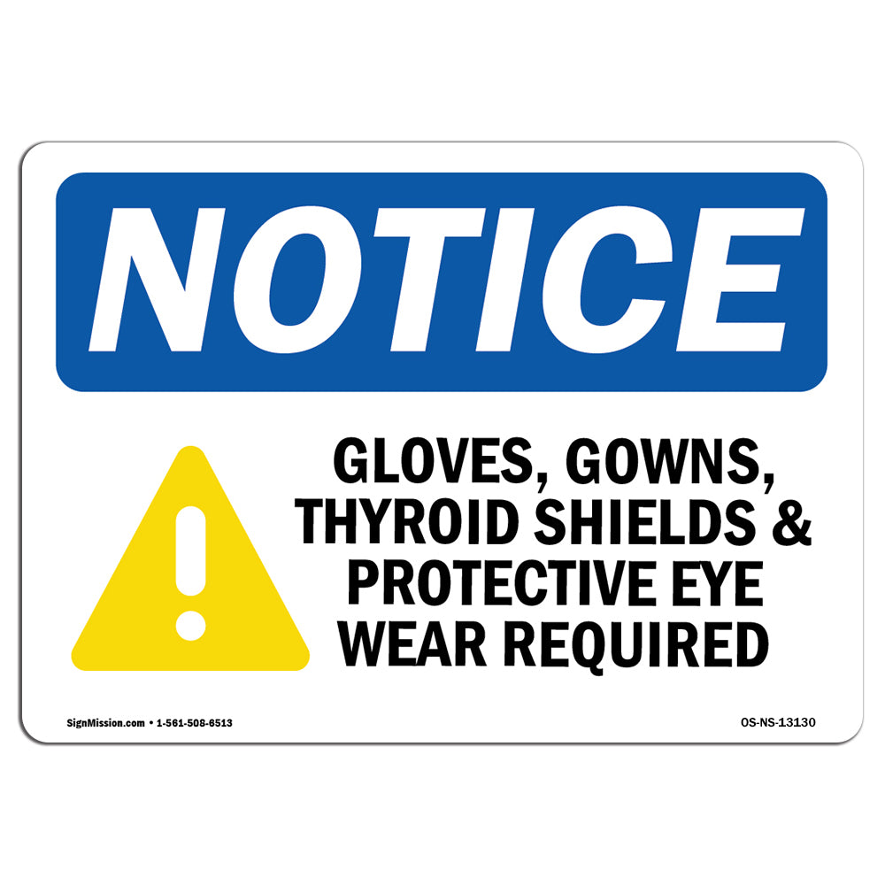 Gloves, Gowns, Thyroid Shields
