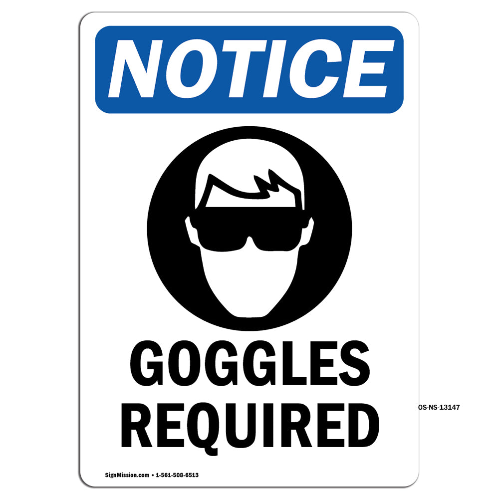Goggles Required