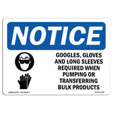Goggles, Gloves And Long Sleeves
