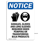 Goggles, Gloves And Long Sleeves