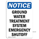 Ground Water Treatment System Emergency Shutoff