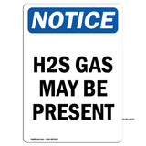 H2S Gas May Be Present