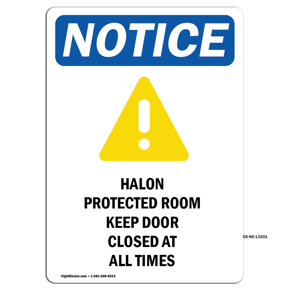 Halon Protected Room