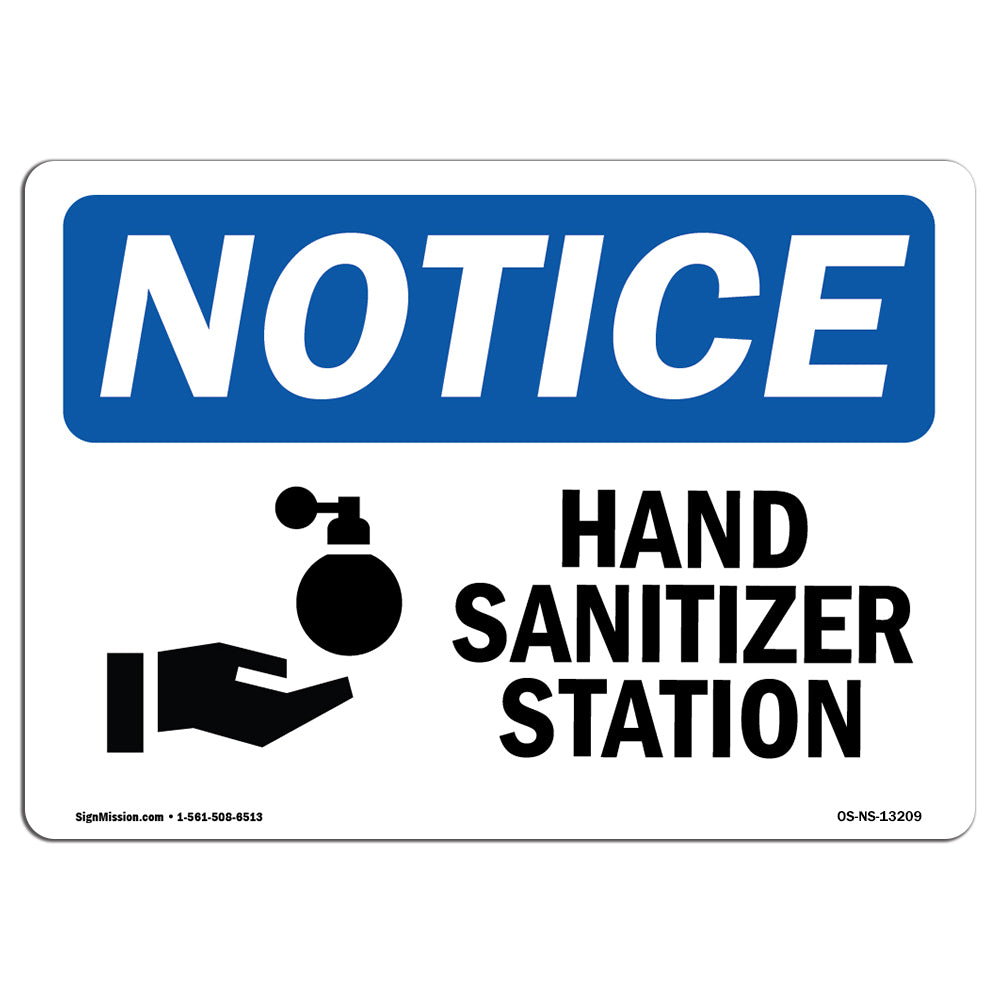 Hand Sanitizer Station