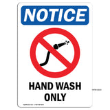 Hand Wash Only