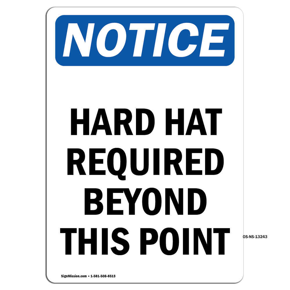 Hard Hat Required Beyond This Point