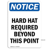 Hard Hat Required Beyond This Point