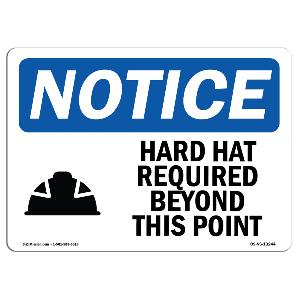 Hard Hat Required Beyond This Point