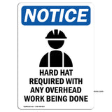 Hard Hat Required With Any Overhead