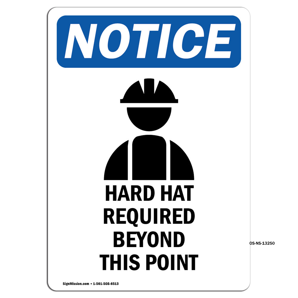 Hard Hat Required Beyond This Point