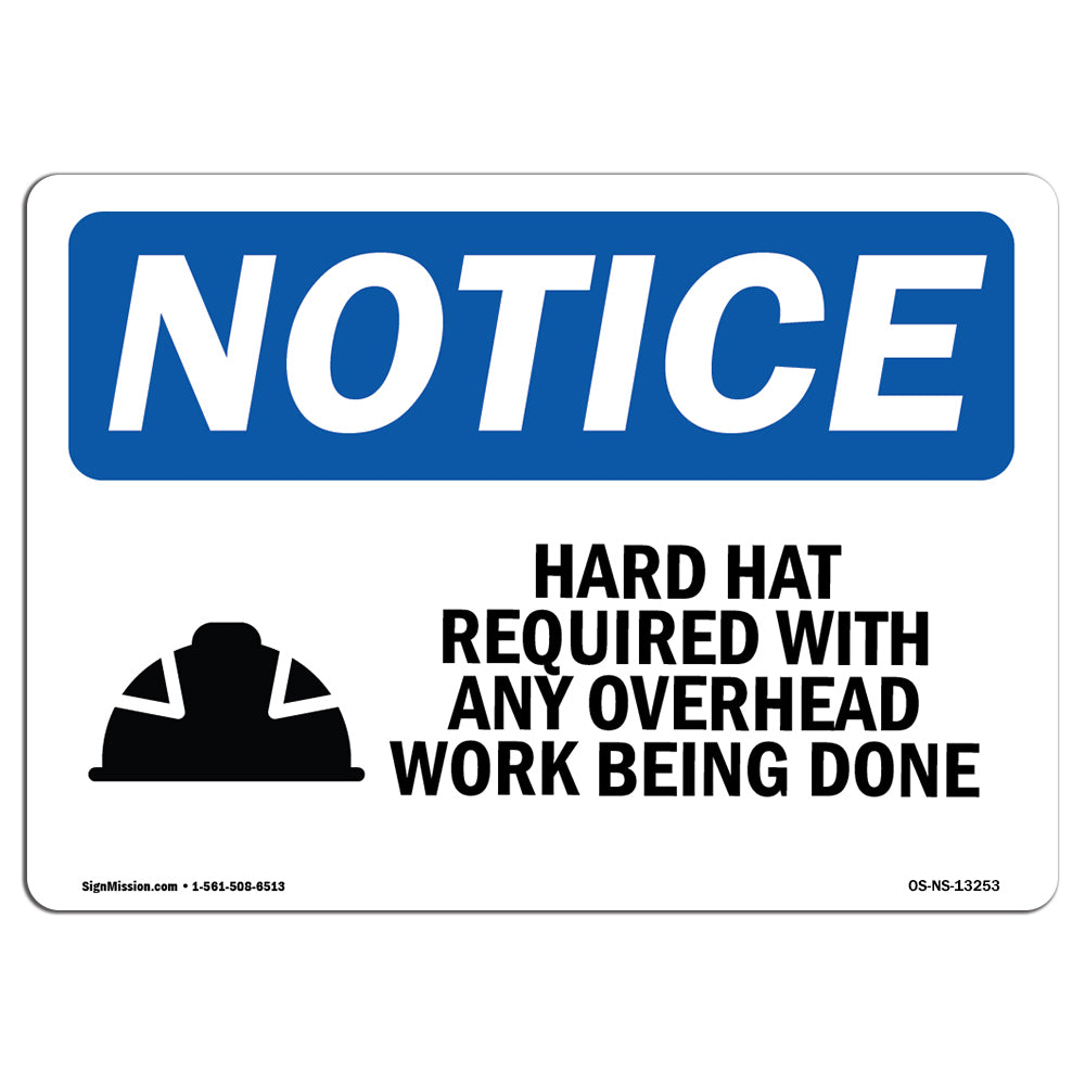 Hard Hat Required With Any Overhead