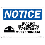 Hard Hat Required With Any Overhead