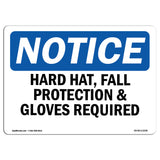 Hard Hat, Fall Protection & Gloves Required
