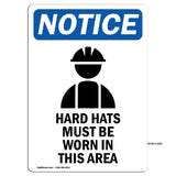 Hard Hats Must Be Worn In This Area