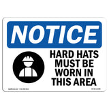 Hard Hats Must Be Worn In This Area