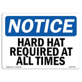 Hard Hats Required At All Times