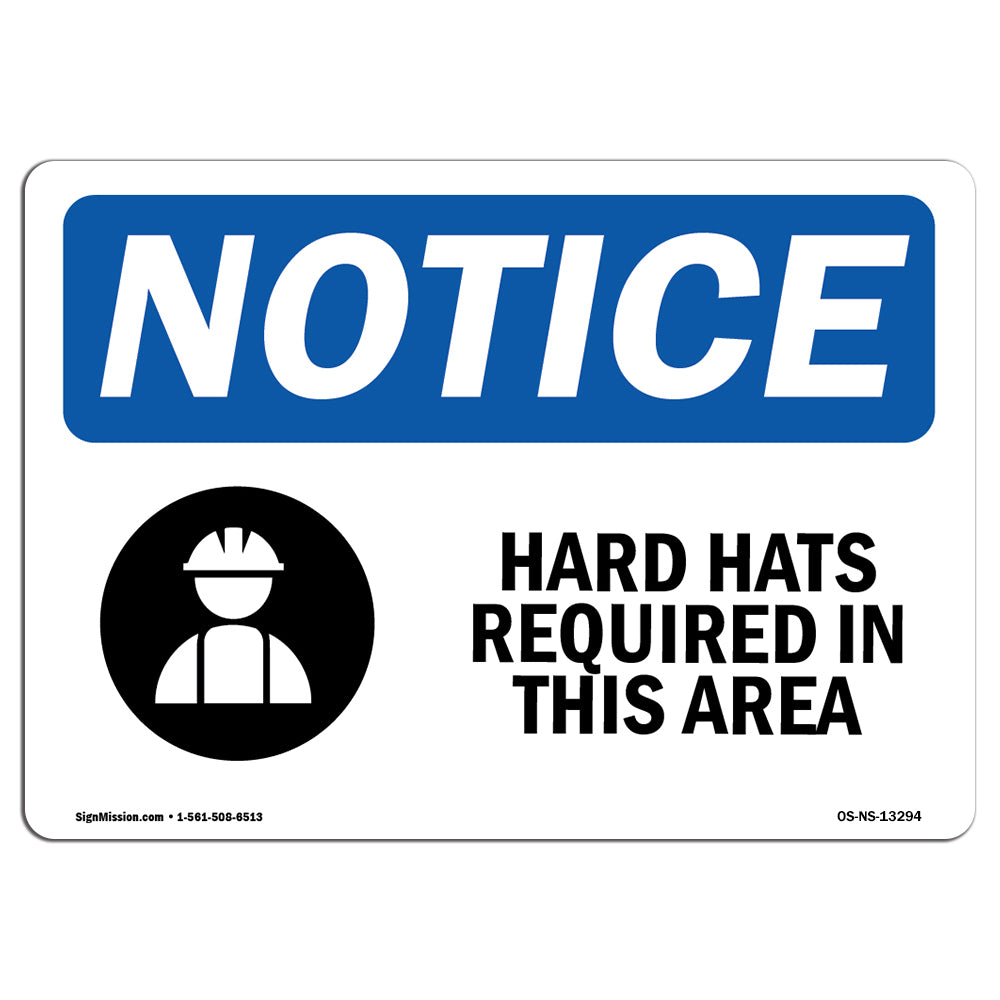 Hard Hats Required In This Area