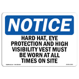 Hard Hats, Eye Protection And High Visibility