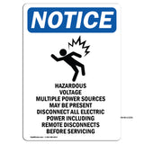 Hazardous Voltage Multiple Power