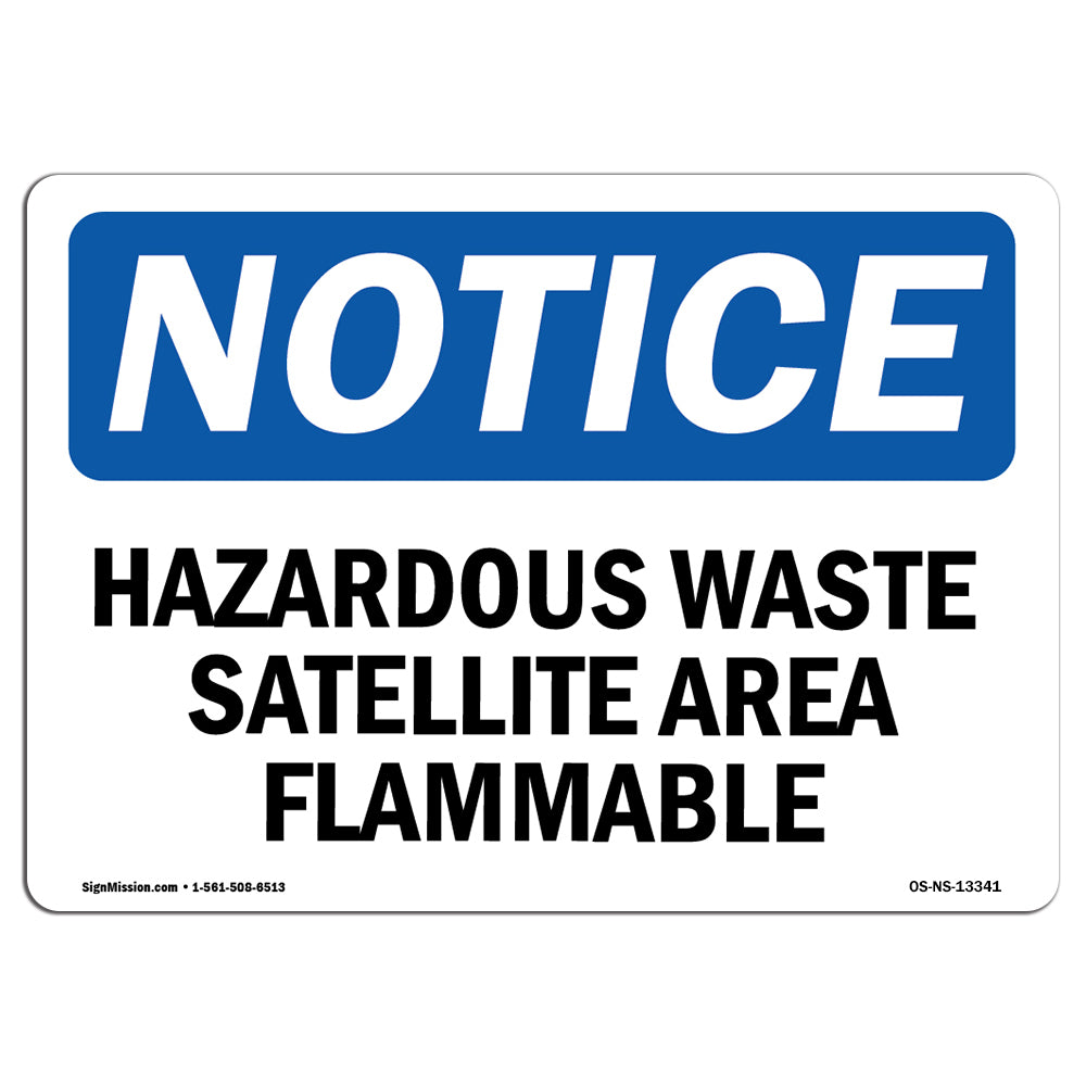 Hazardous Waste Satellite Area Flammable