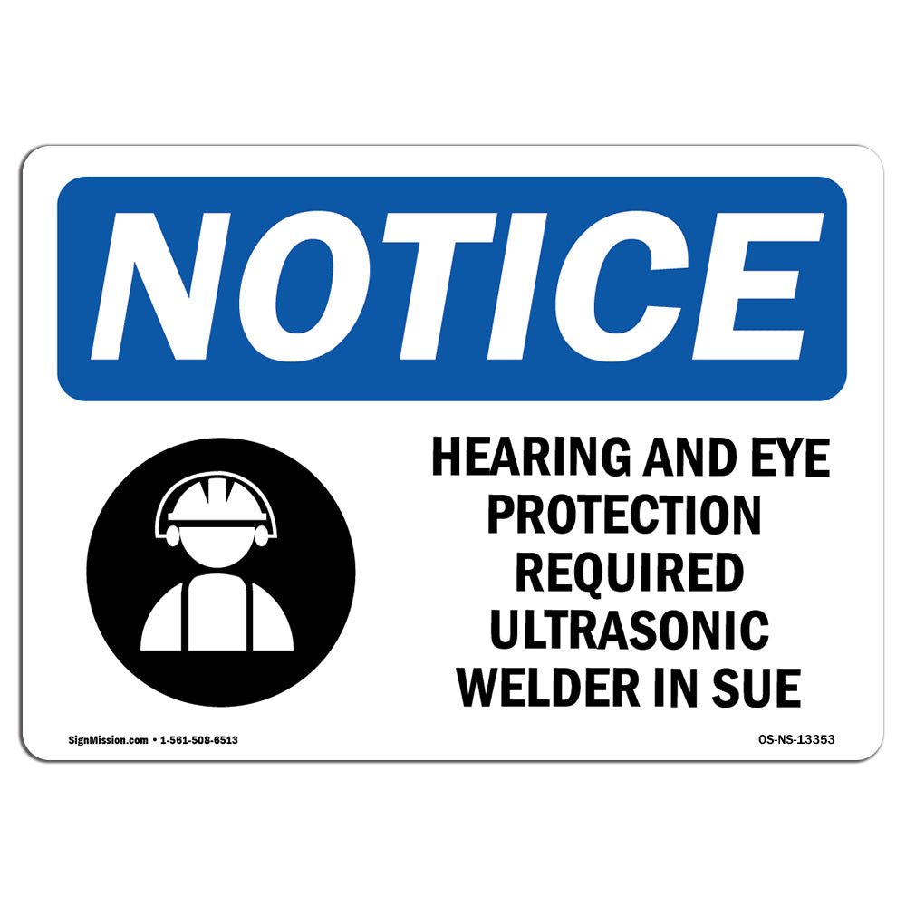 Hearing And Eye Protection Required