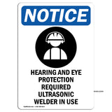 Hearing And Eye Protection Required