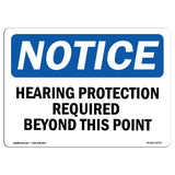 Hearing Protection Required Beyond