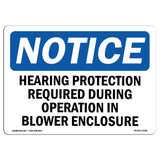 Hearing Protection Required During Operations