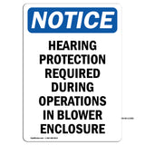 Hearing Protection Required During Operations
