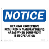 Hearing Protection Required In Manufacturing