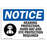 Hearing Protection, Hard Hat