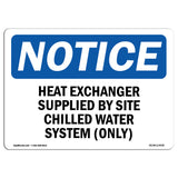 Heat Exchanger Supplied By Site Chilled