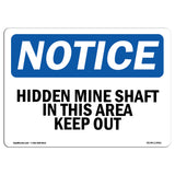 Hidden Mine Shafts In This Area Keep Out!