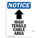 High Tensile Cable Area [Up Arrow]