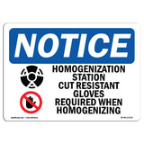 Homogenization Station Cut Resistant