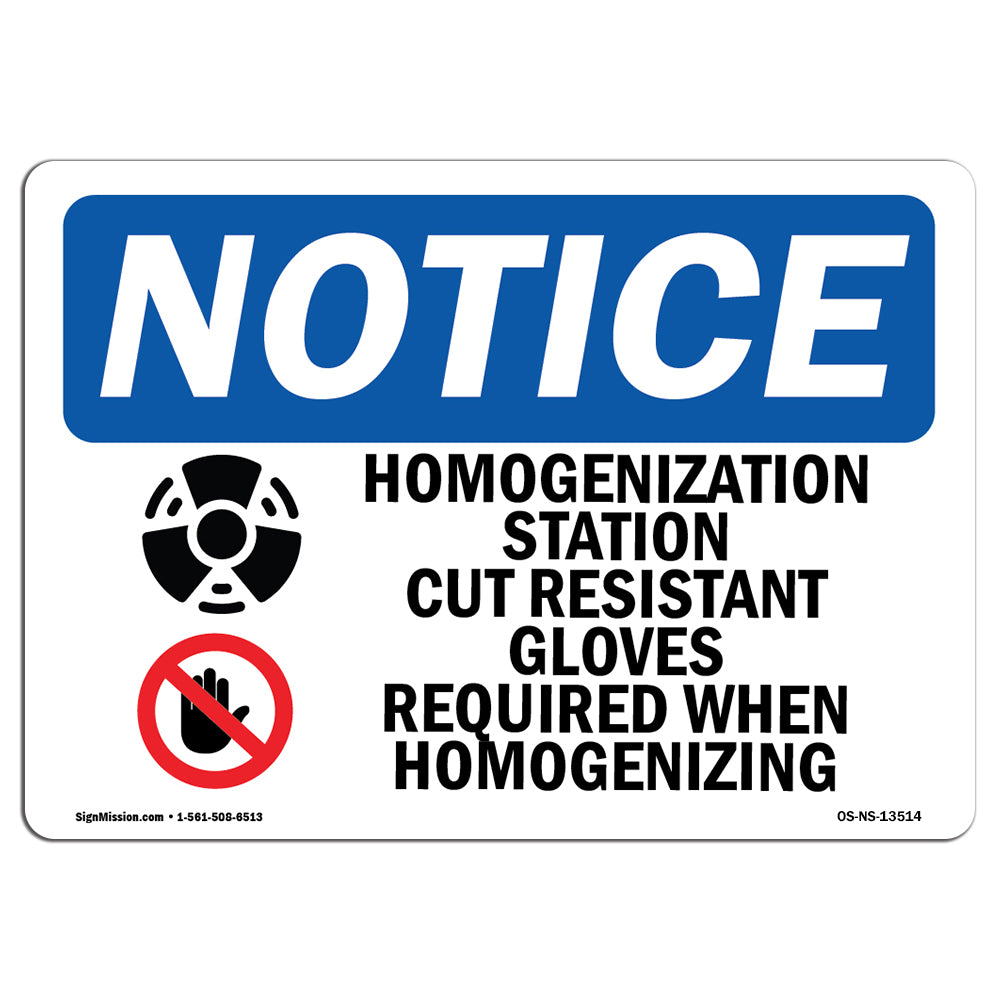Homogenization Station Cut Resistant