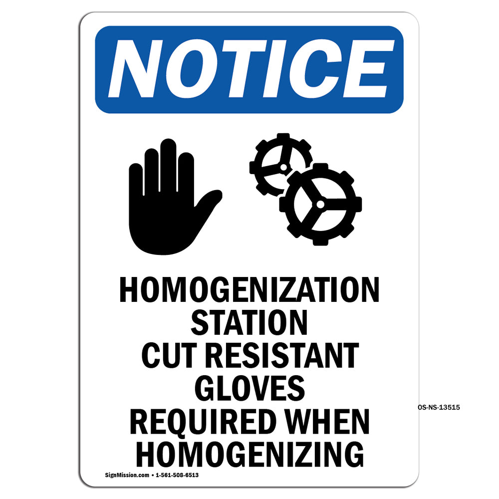 Homogenization Station Cut Resistant