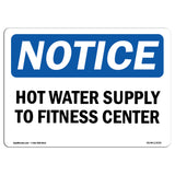 Hot Water Supply To Fitness Center