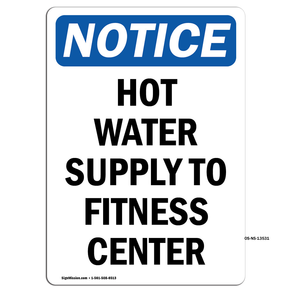 Hot Water Supply To Fitness Center